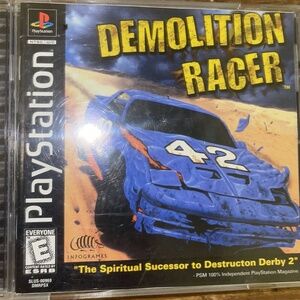 Demolition Racer (Sony PlayStation, PS1, 1999) Tested and Works